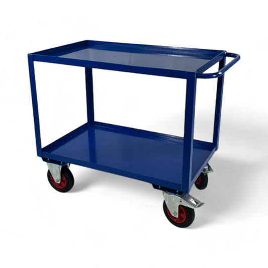 TTC1/SL:  Table Top Cart, 1000 x 600 mm, Steel Shelves with Lip