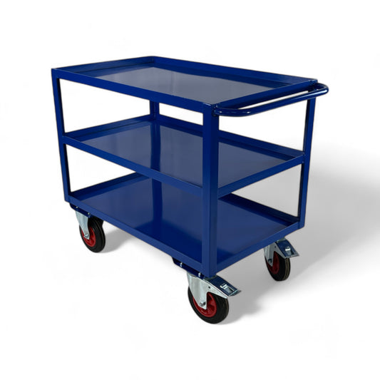 TTC2/SL - Table Top Cart, 1000 x 600 mm, Steel Shelves with Lip