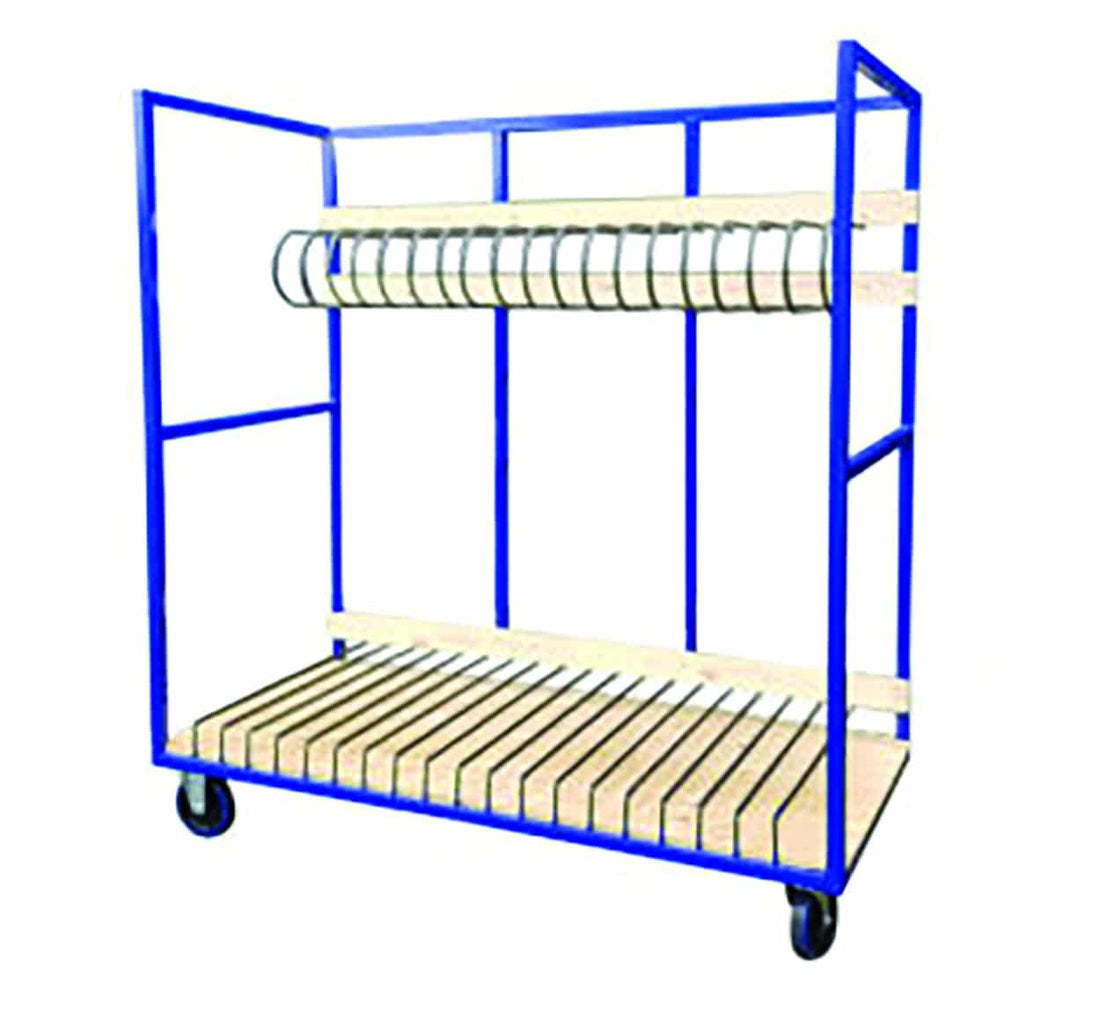 Bi-fold Door Trolley - holds up to 20 frames in 80mm slots | AWT– AWT ...